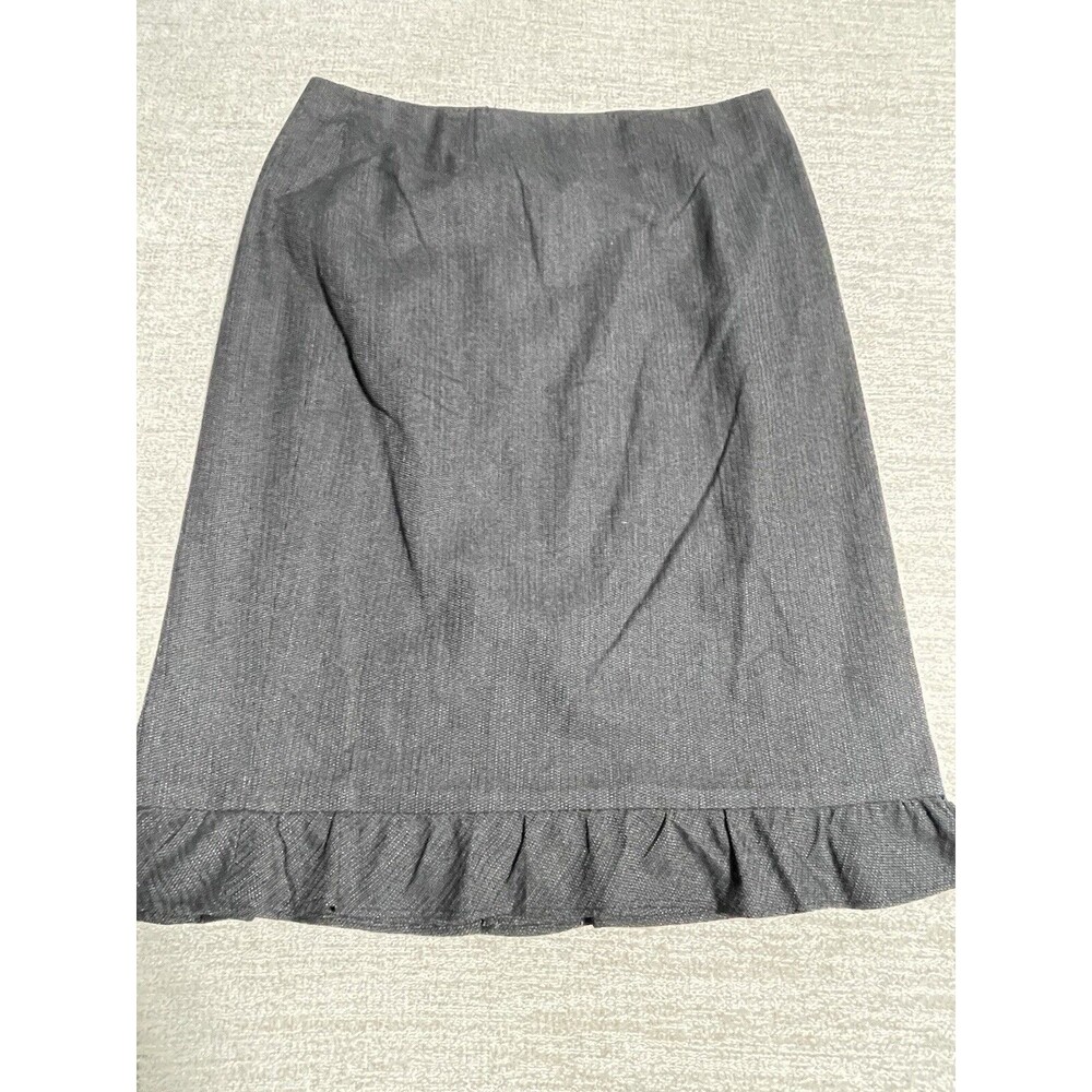 Classiques Entier Long Skirt Women’s Size 4 Dark Gray Regular